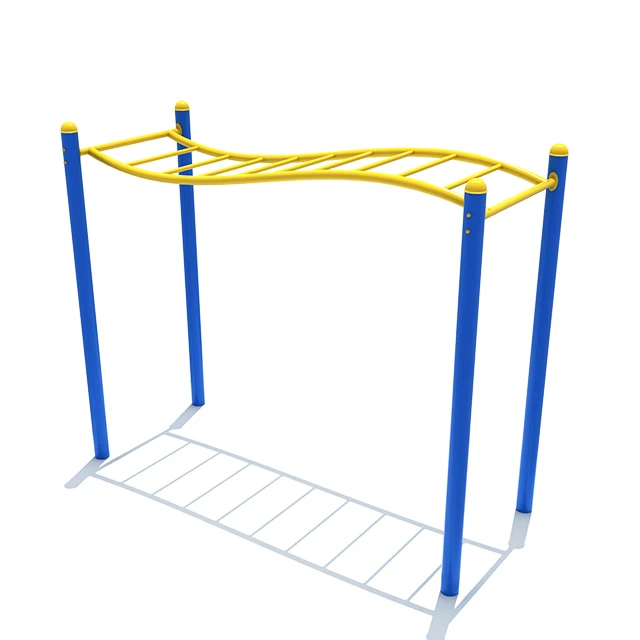 Упражнения станций, нержавеющая сталь, для открытого воздуха, фитнес-оборудование бар обезьян, способный преодолевать Броды для взрослых детей