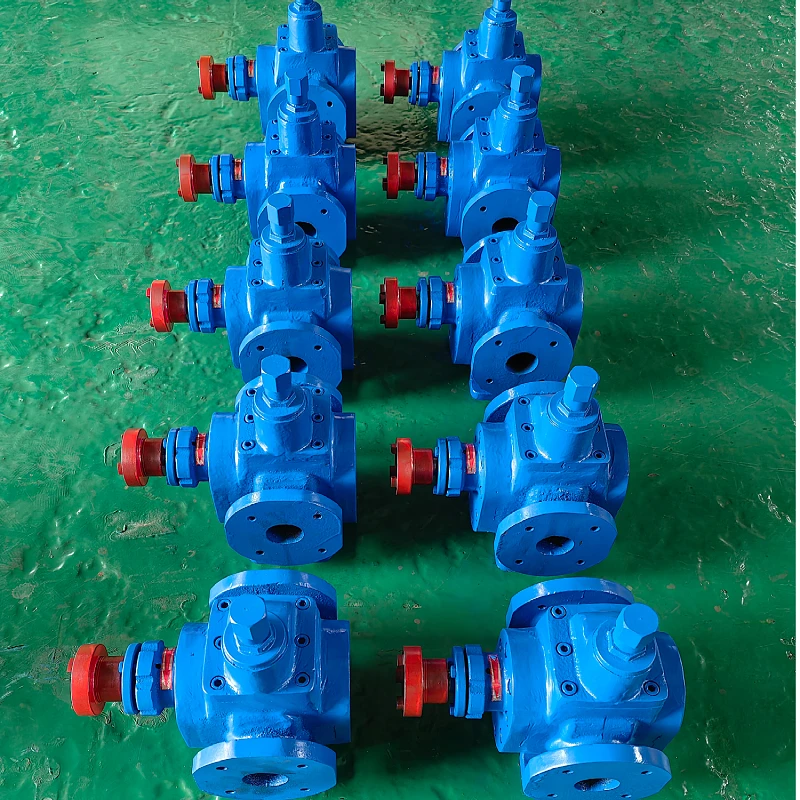 YCB series arc gear oil pump with low flow and low noise