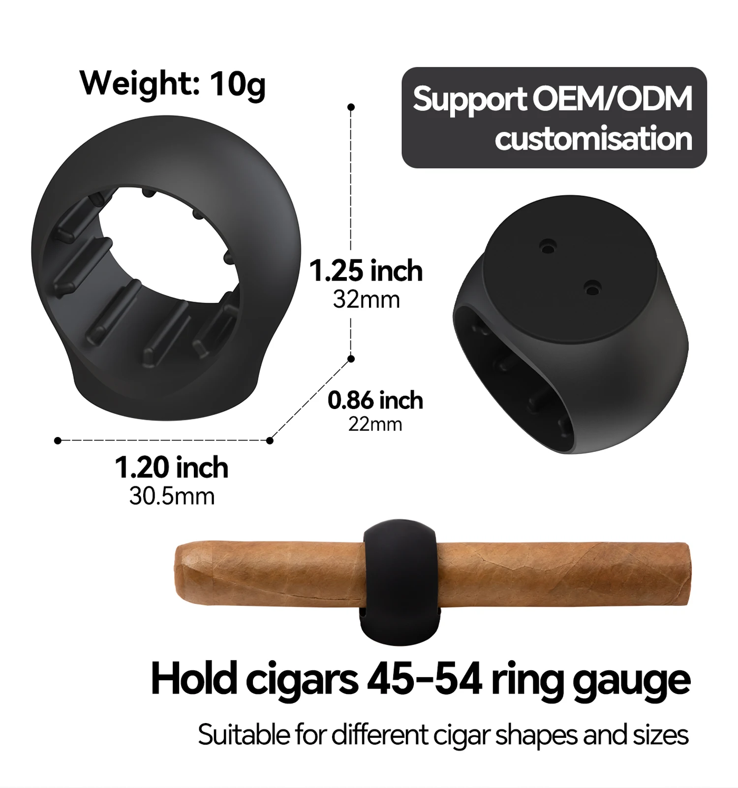 Wholesales Cigar Holder Cigar Clip Cigar Minder for Golf cart