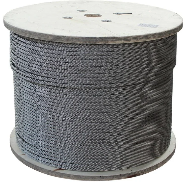 Hot Selling 7x7 stainless steel ss 316 304 Wire Rope 1mm 2mm 3mm 4mm 5mm  PVC Coated wire rope Aircraft Cable Metal Rope