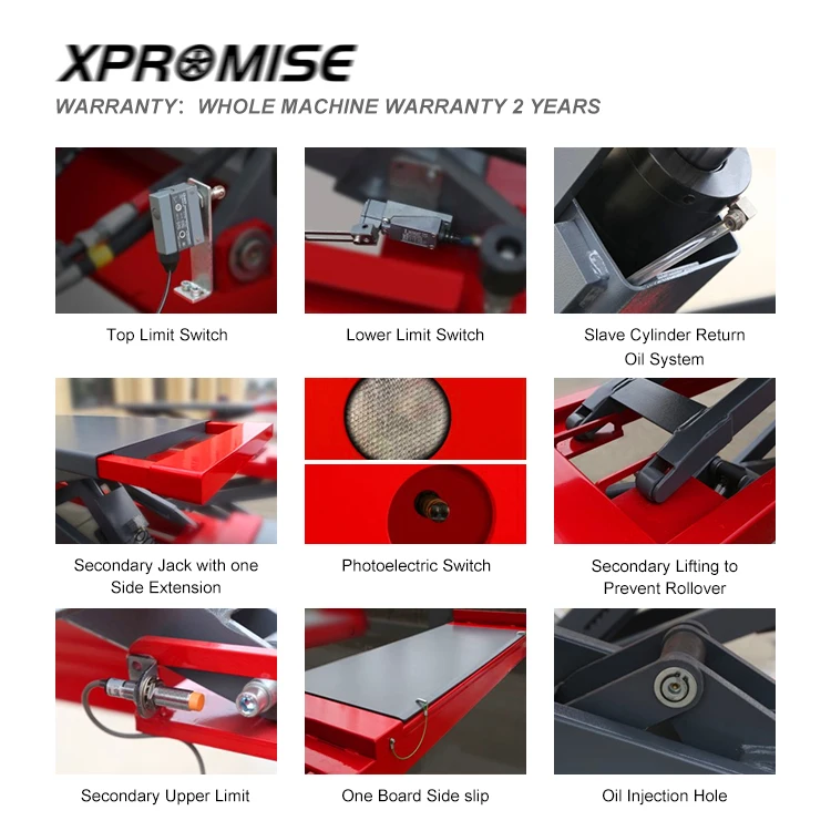 CE Approved High Standard Automatic Car Scissor Lift for Home Garage