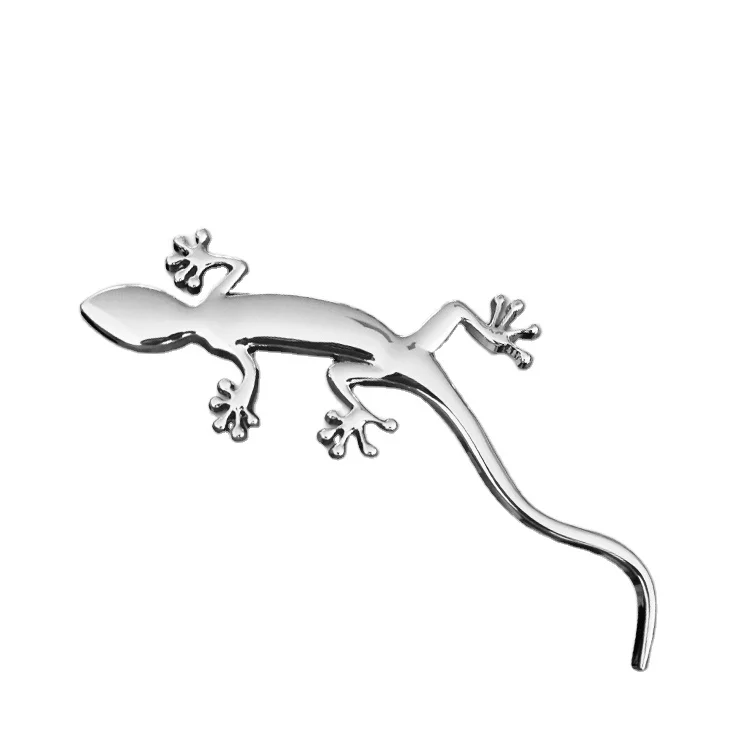 Забавные металлические декоративные наклейки geckos для кузова автомобиля на заказ от