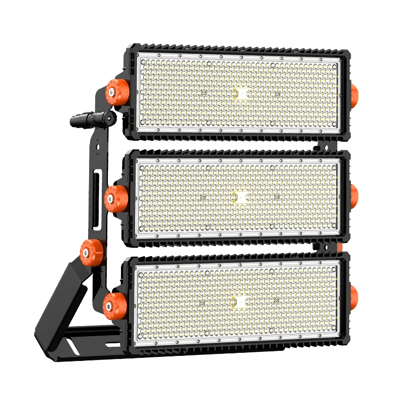 High Power Waterproof IP67 LED Flood Light 300W to 1200W Aluminum Body Outdoor Tunnel High Mast Sports Stadium Floodlight IP65
