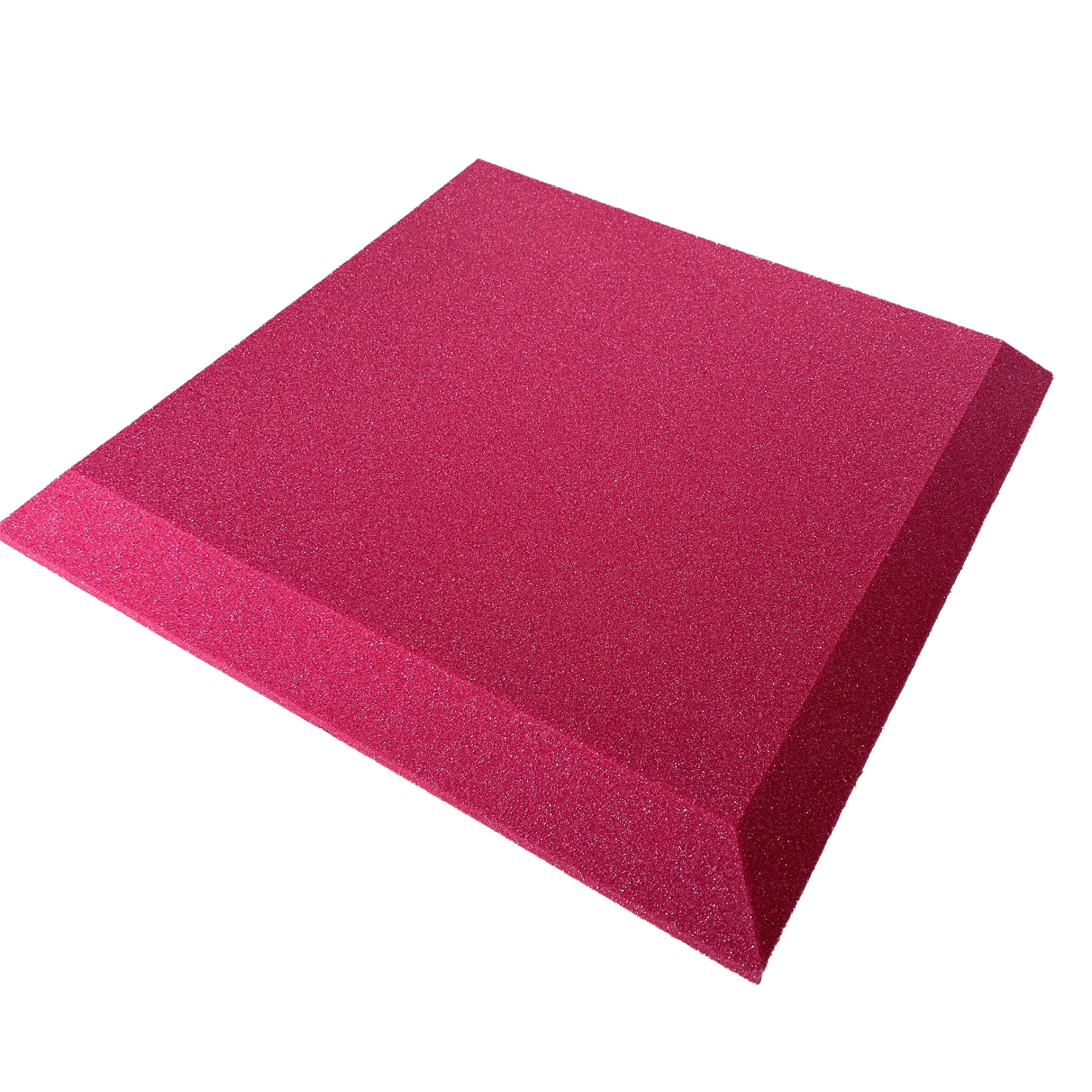 Breathable Fire Retardant China factory Pu Flat Soundproof studio Acoustic sponge with adhesive backing
