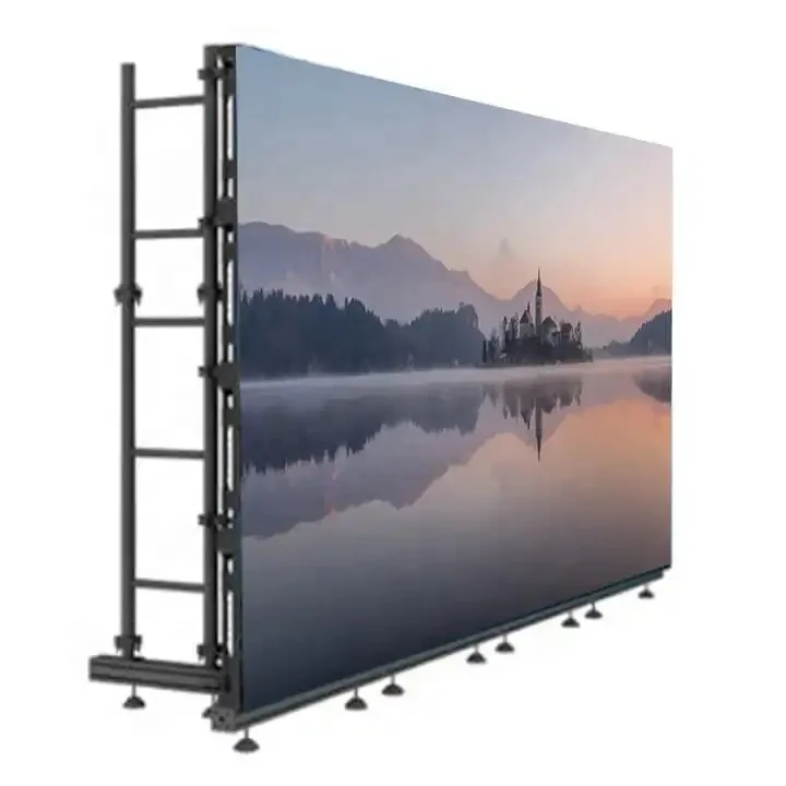 500x500mm Banquet Hall Backdrop Portable Led Video Wall Ground Support System P2.604 Led Screen Indoor And Outdoor