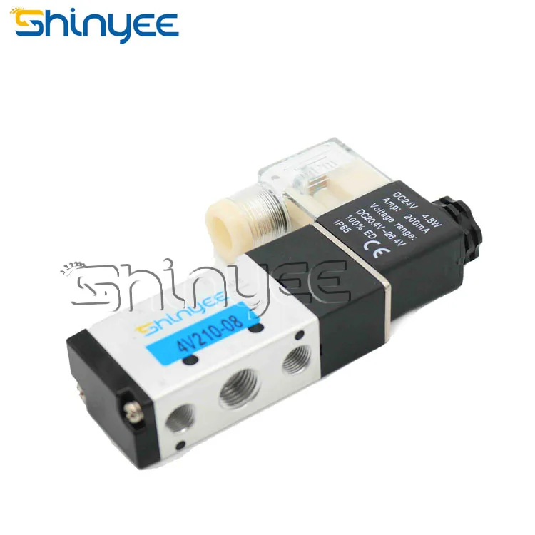 SHINYEEPNEUMATIC популярный продукт Пневматический электромагнитный клапан 2 положения 3-позиционный пневматический с клапаном сервопривода кислородный