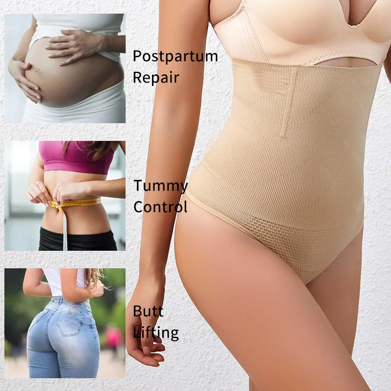 COCO Tummy Belt Slimming Sexy Women Shaper Waist Trainer Belt Make U Confident Open Buttock Lady Shaper Thong Panties