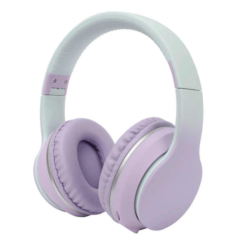 Somostel Headphone,Romantico auriculares inalambricos BT Gradient Earphone para telefono movil/Tablets/Ordenado