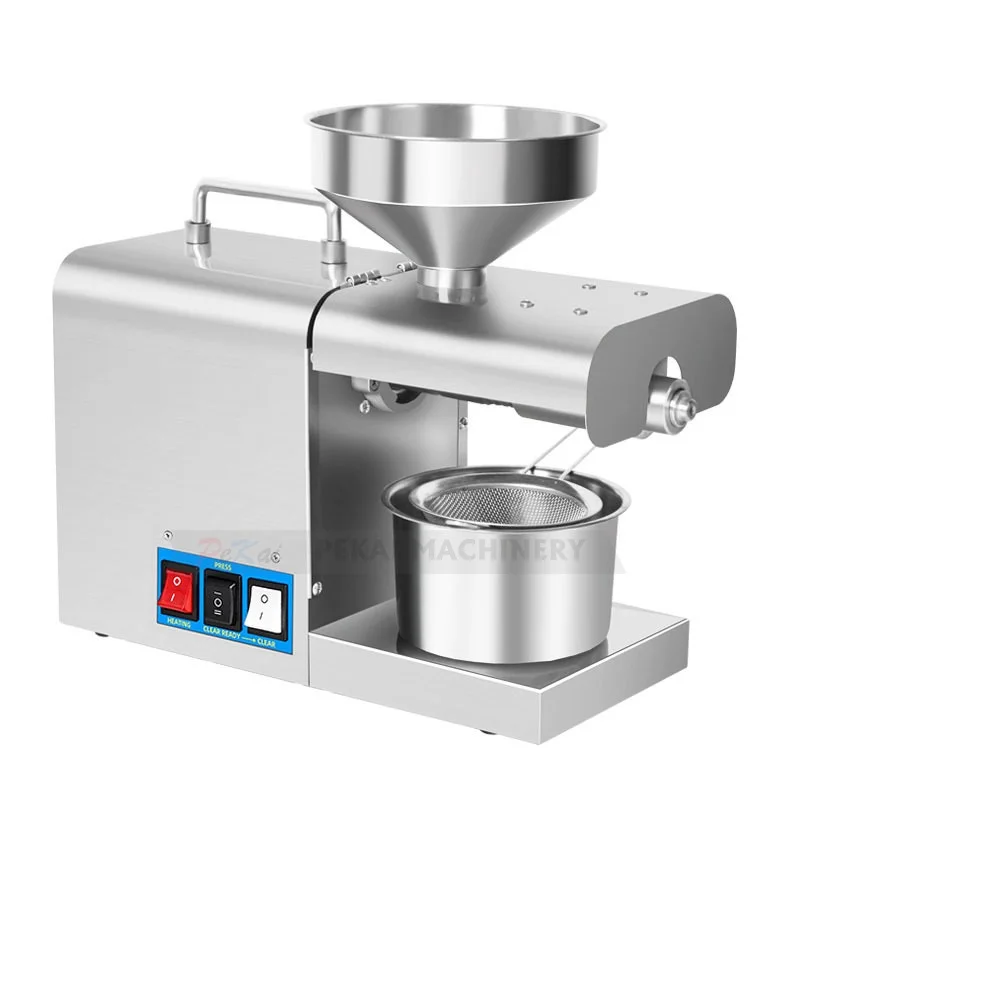 Sunflower Sesame Seeds Oil Extraction Coconut Processing Mini Oil Press Machine Mini Oil Press Machine