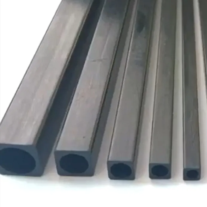 Small diameter 2mm 2.5mm 3mm 4mm 5mm 6mm 8mm 10mm  carbon fiber square tube rod