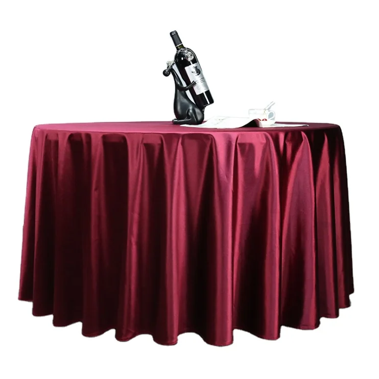 Оптовая продажа скатерть из сатина на заказ большого размера для банкетов отелей свадебных торжеств