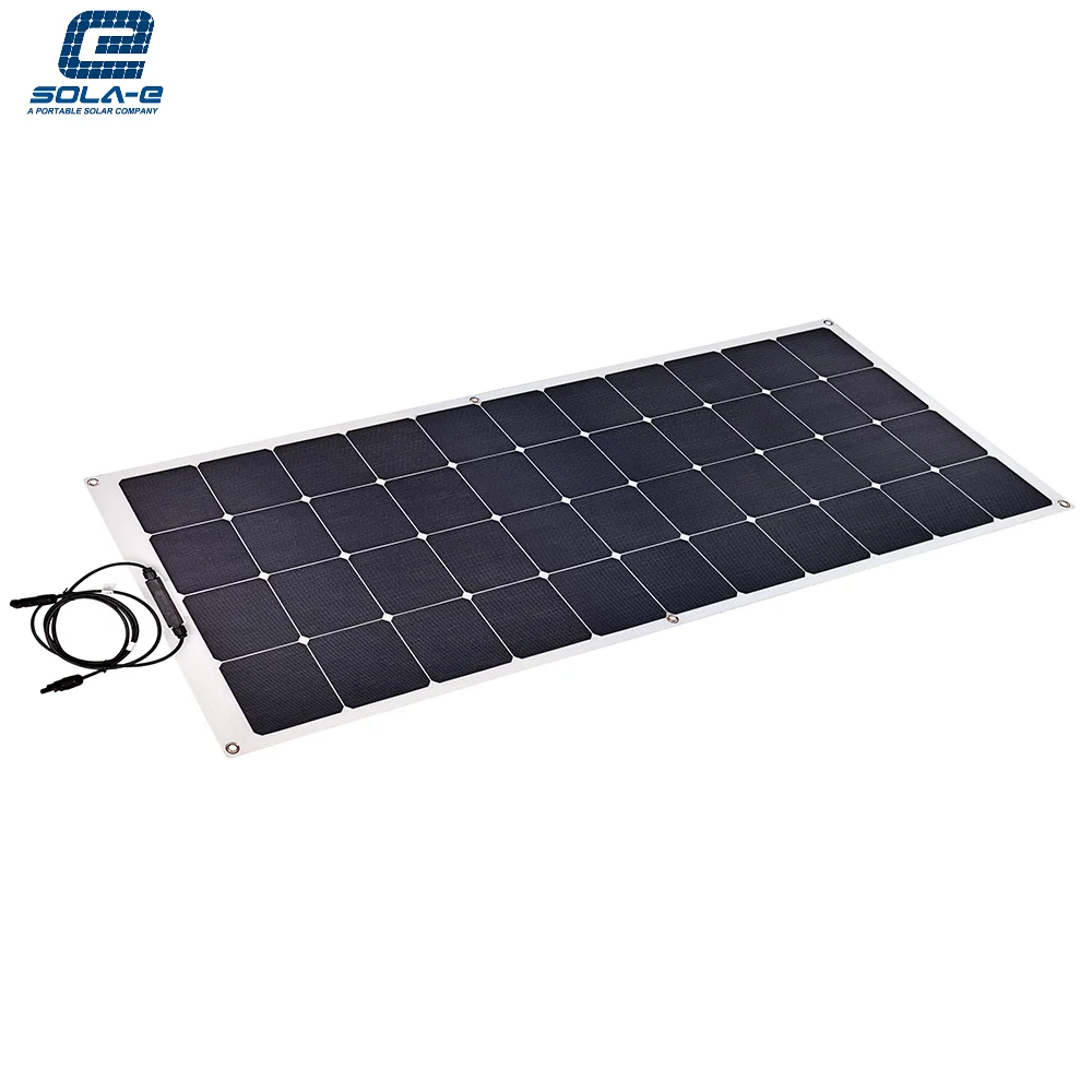 Semi Flexible Solar Panel ETFE Sunpower portable Solar Panels 12V flexible solar panel module for car boat