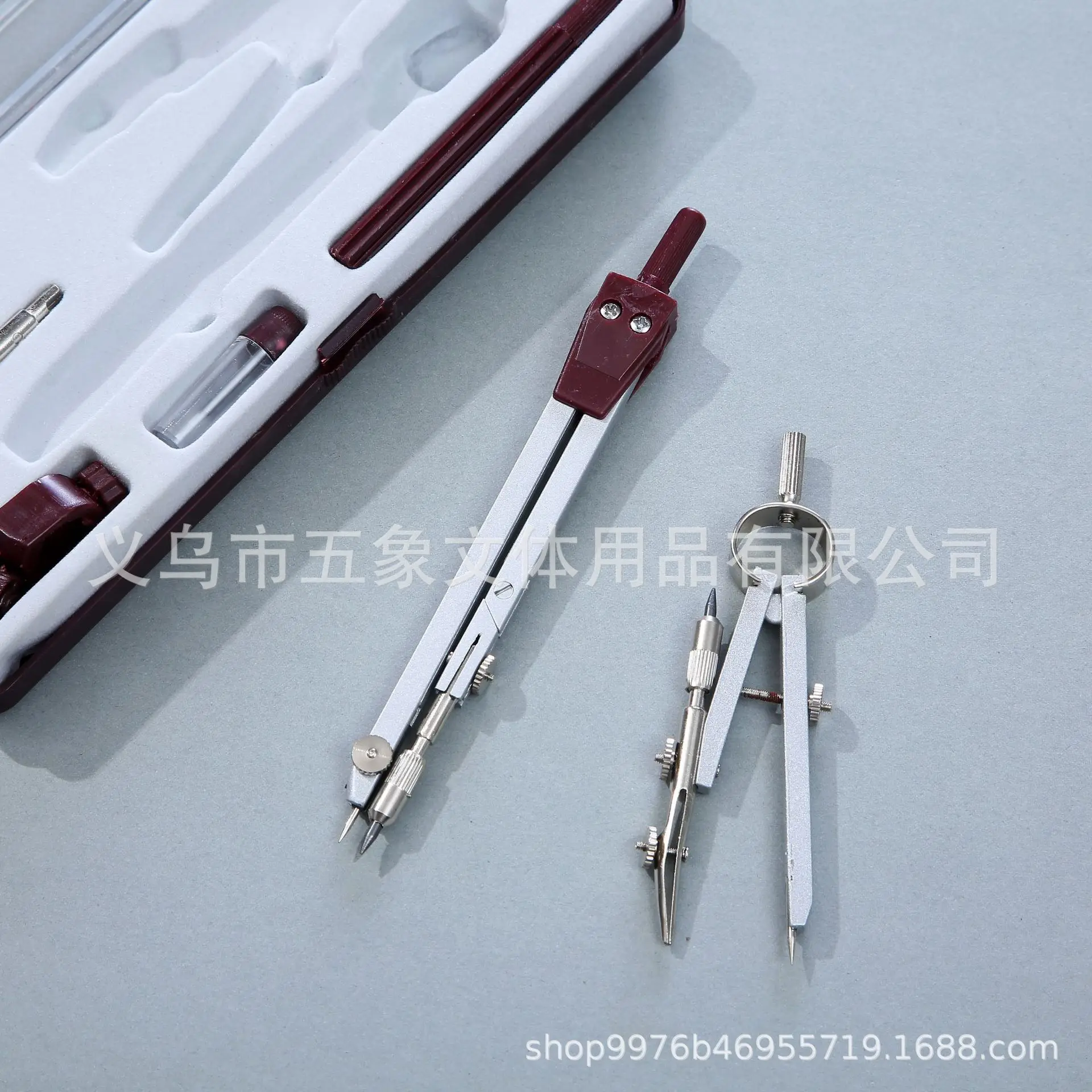 Newest Professional Durable Drawing Set School Home Office Metal Compass Drawing Tool