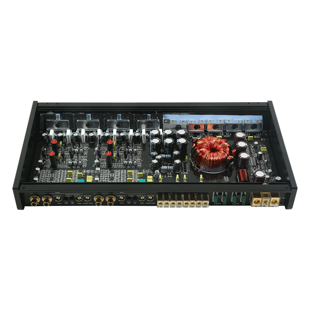 Best Seller  Car Amplifier 4 Channel Class D Full Range 120W Sound Quality Car Amp Teampie TP-1304