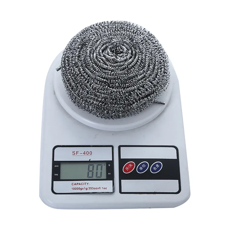  Latest Arrival Stainless Steel Wool Scourer Scrubber Cleaning Ball 410