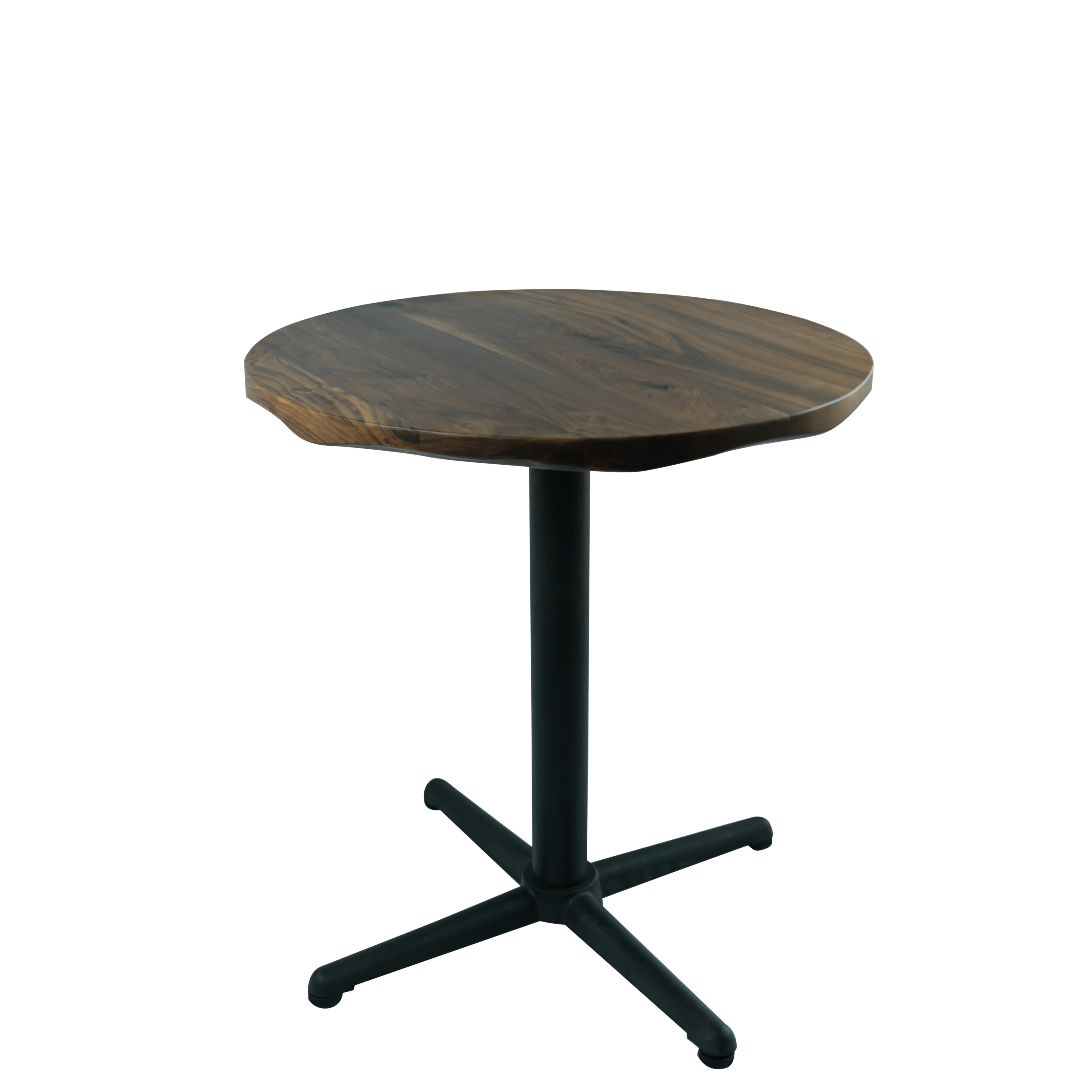 Round Black Walnut Coffee Table Top  live edge 915 x 915 x 45mm