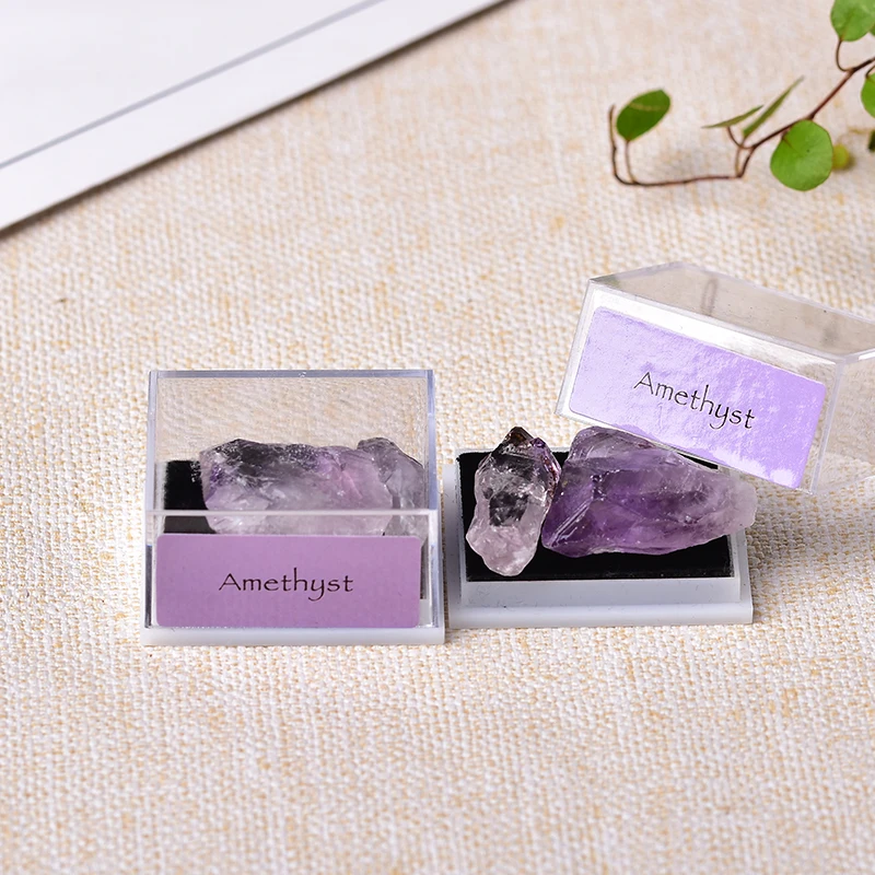 Natural Rough Mineral Crystal Carborundum Specimens Rainbow Silicon Carbide Teaching Specimens Gifts For Children