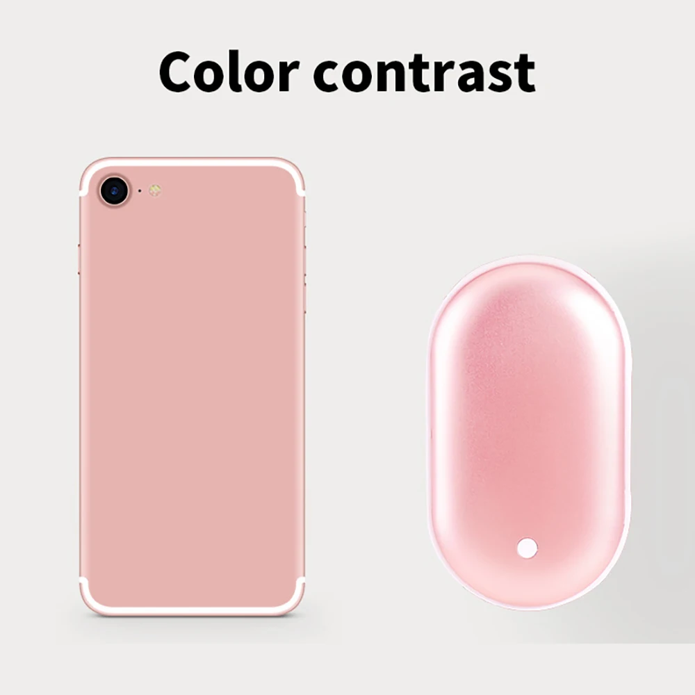 Best selling products 2022 mini power bank mobile charger innovation portable charging hot pack electric 5V/5000mAh hand warmer