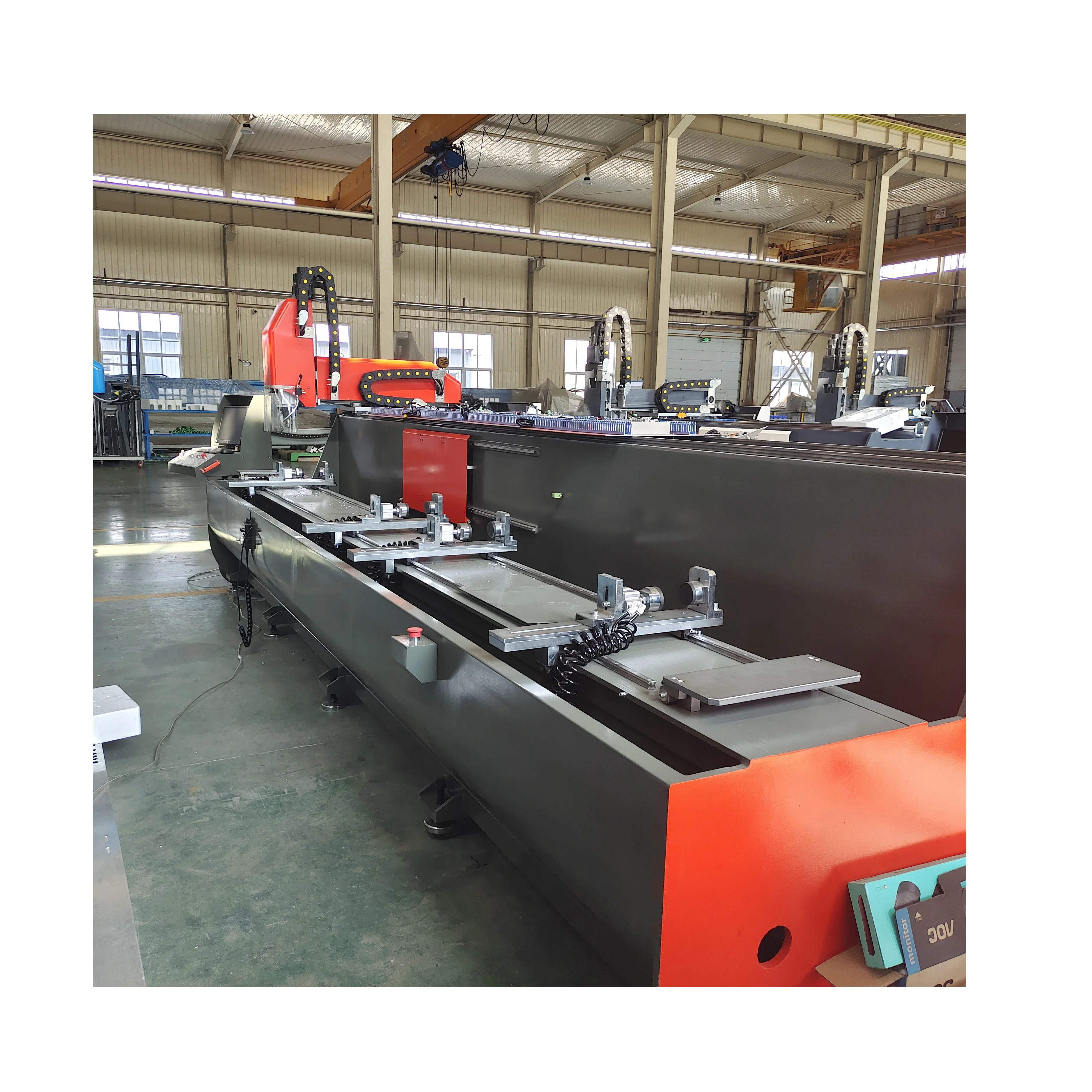 5000 мм ATC CNC обрабатывающий центр алюминиевая копия маршрутизатора оконная дверная машина