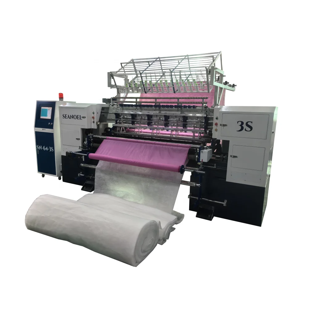 Seanoel Computerized Multi Needles Quilting Machine Embroidery For Quilt Mattress Sewing Lock Stitch Machine