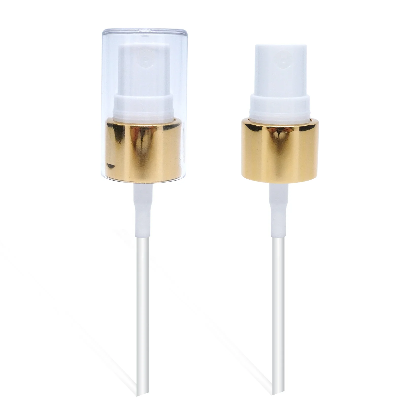 20 410 aluminum gold mist sprayer for cosmetic