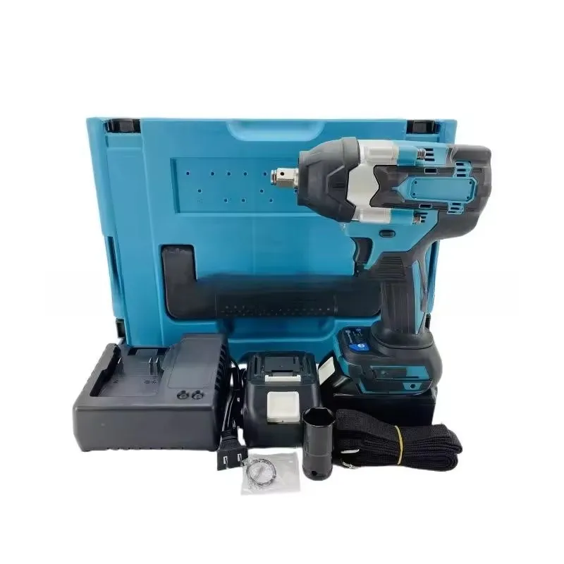 MKT 21V 700Nm 1/2 Cordless Wireless Tools Set Brushless Lithium Battery High Torque Spanner Screw Driver Power Impact Wrench