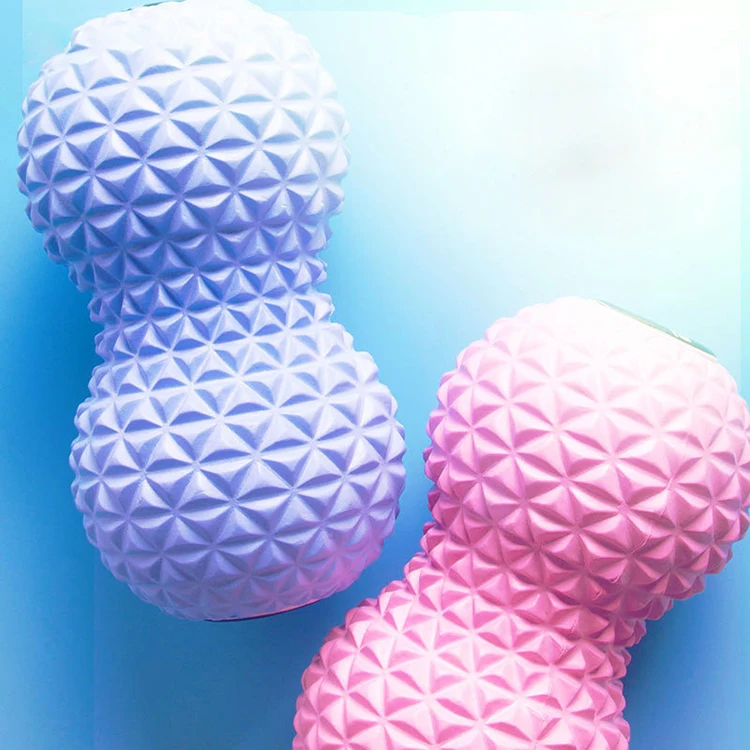 Высококачественный алмазный шар для йоги на заказ, экологически чистый Массажный мяч в форме арахиса