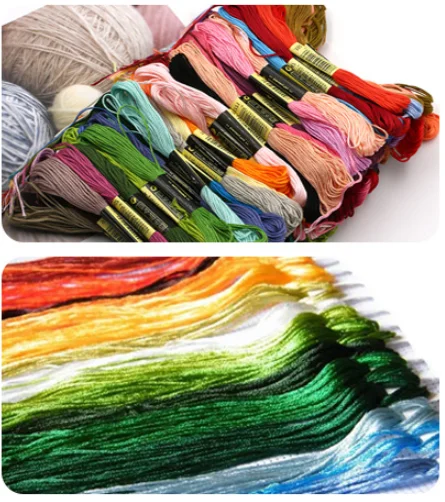 Mercerized cotton combed yarn for Embroidery thread  with cheap price and good quality