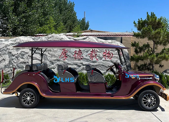 Chinese brand golf retro electric car best quality classic electric vehicle smart sightseeing vintage car on sale