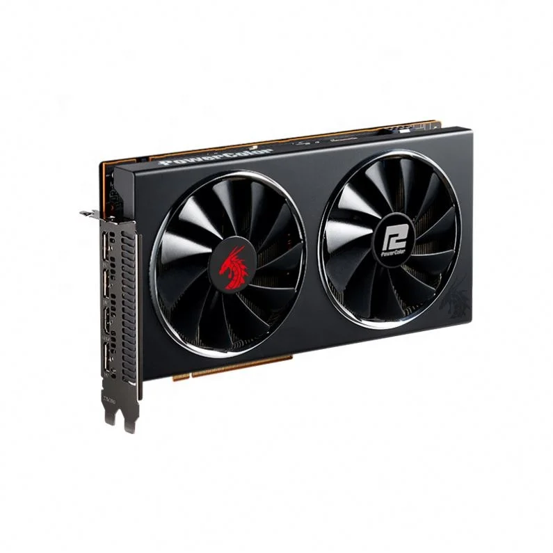  2021Original 100% Genuine PowerColor 5700XT 5600XT RX590 AMD Radeon RX VEGA 64 Red Devil 8GB HBM2 Graphics
