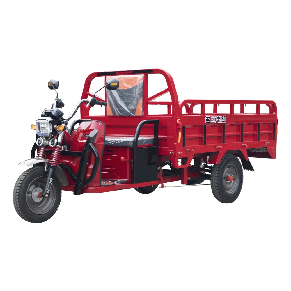 Ming Hong Promotions Velomobile Adult Trike Electric Powerful Motor For Food Delivery 3 Wheel Cargo Tricycle Usa