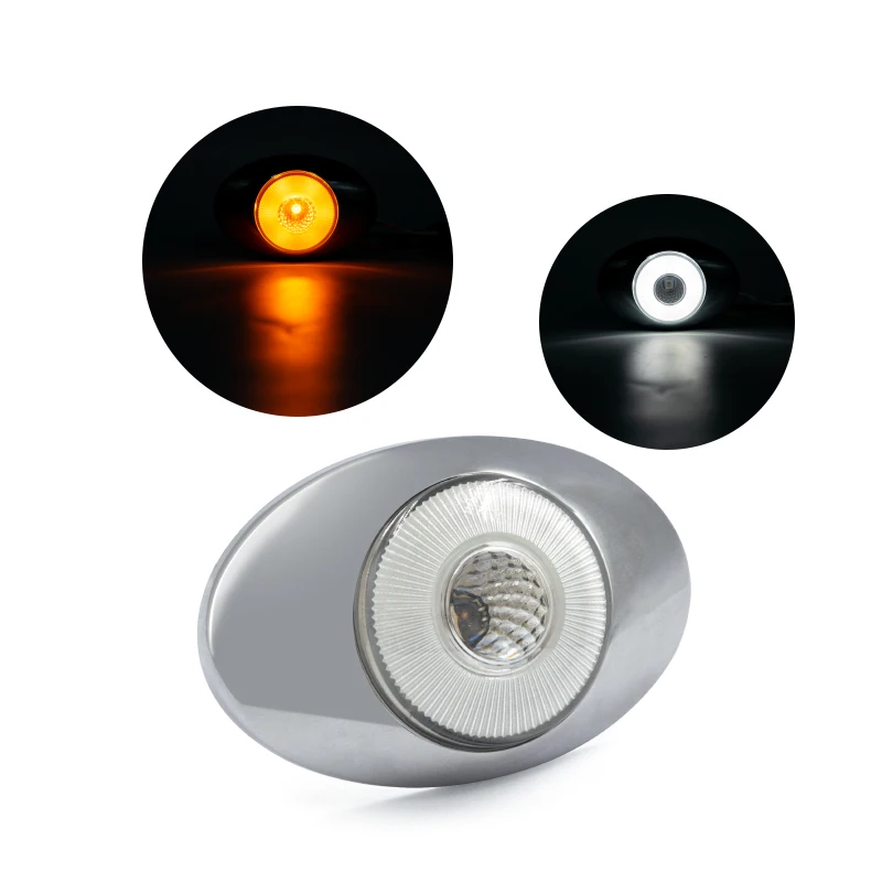 DC12V 24V Led Tail Light Trailer Truck Signal Warn  Led Trailer Lamp Two Color Led Trailer Tail Lights