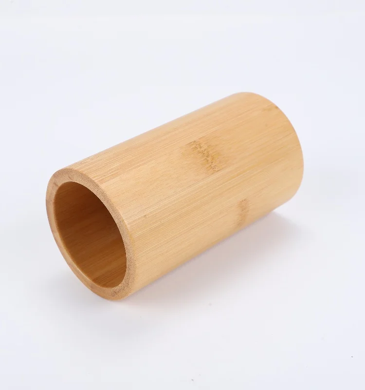 Hot sale Bamboo multifunctional Customized commercial chopsticks barrel for pencil cosmetics