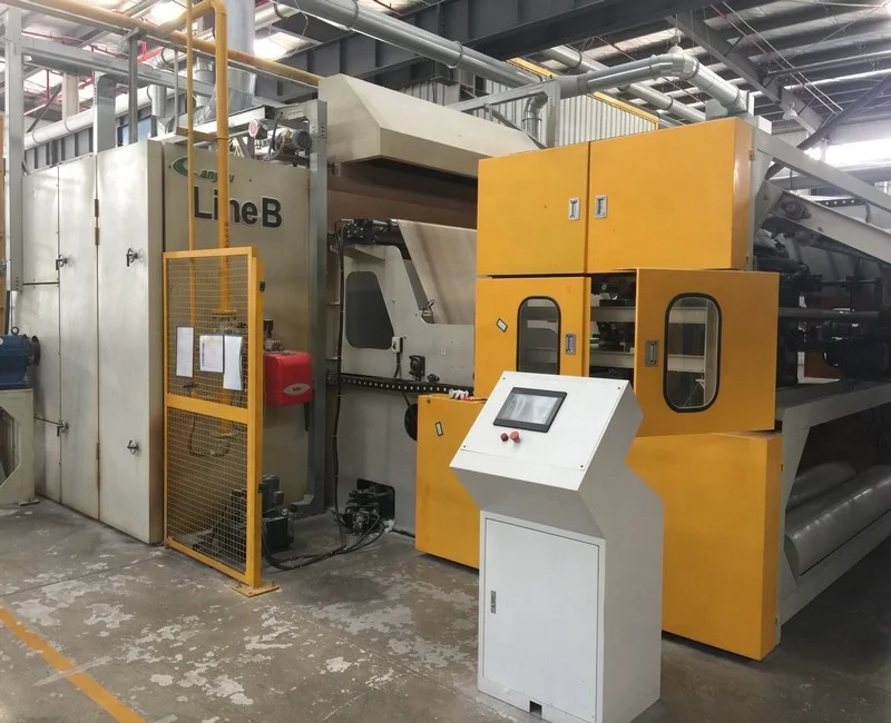 Vertical lapper polyester vertical wadding machine