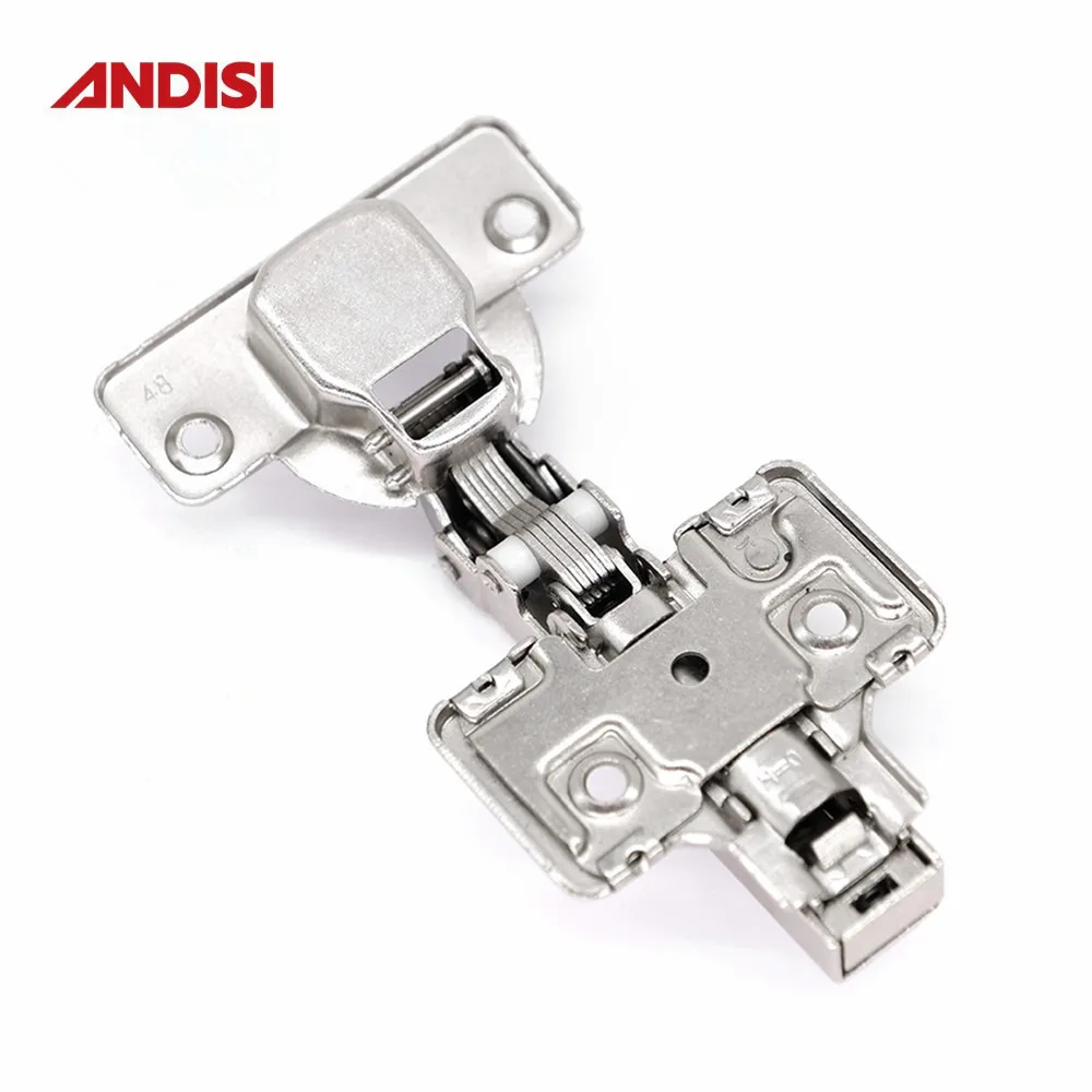 ANDISI adjustable clip on hinges 3d soft close hydraulic kitchen furniture cabinet concealed 3d hinge