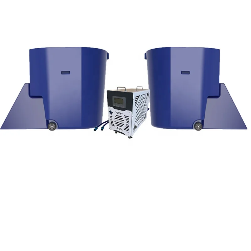 Rotational large recovery Ice bath therapy pool