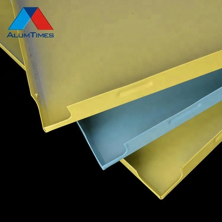 2018 оптовая продажа с фабрики коммерческий подвесной металлический алюминиевый планка потолок