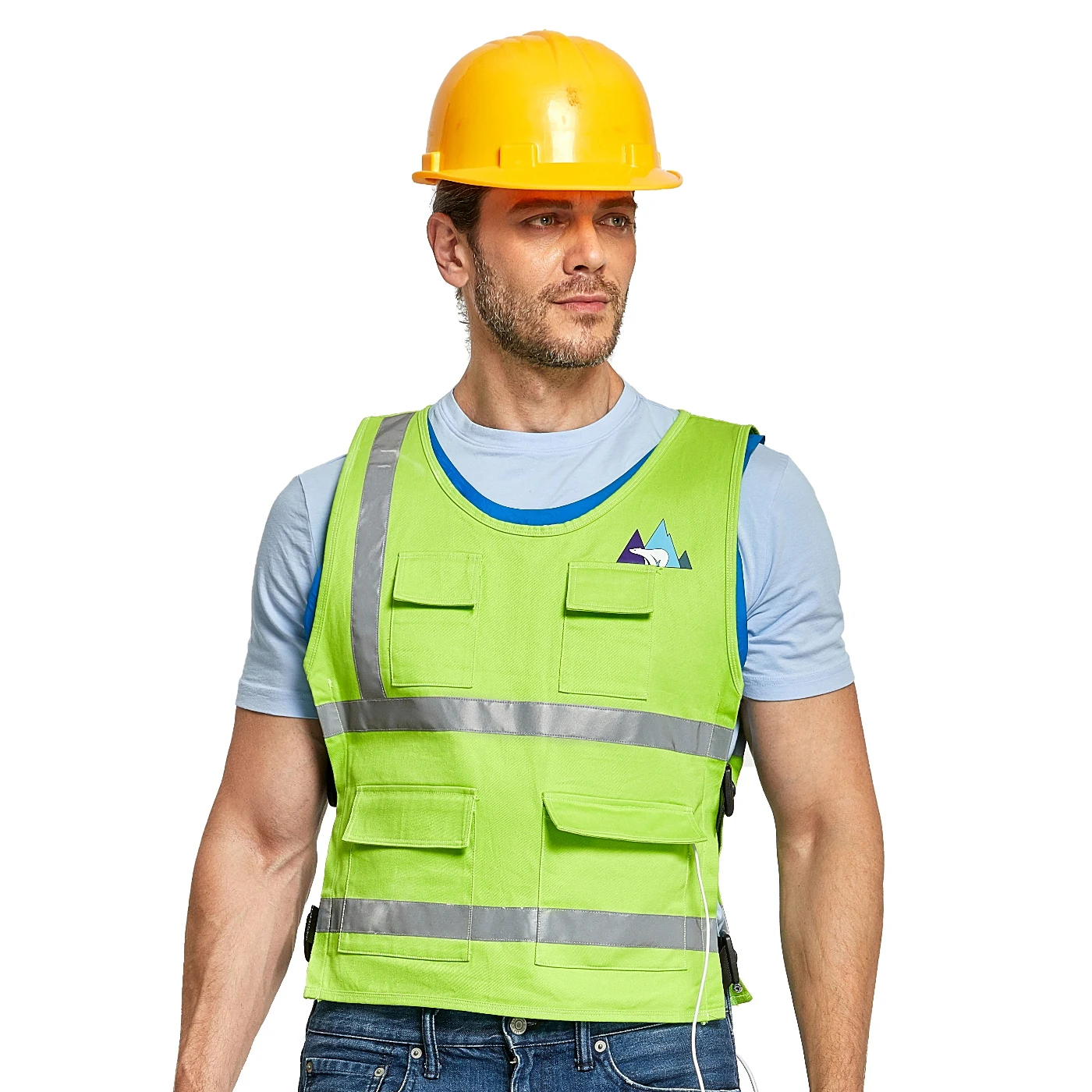 Оптовая продажа; В зависимости от температуры 20-28 Цельсия циркуляционный корпусное охлаждение жилет Кондиционер