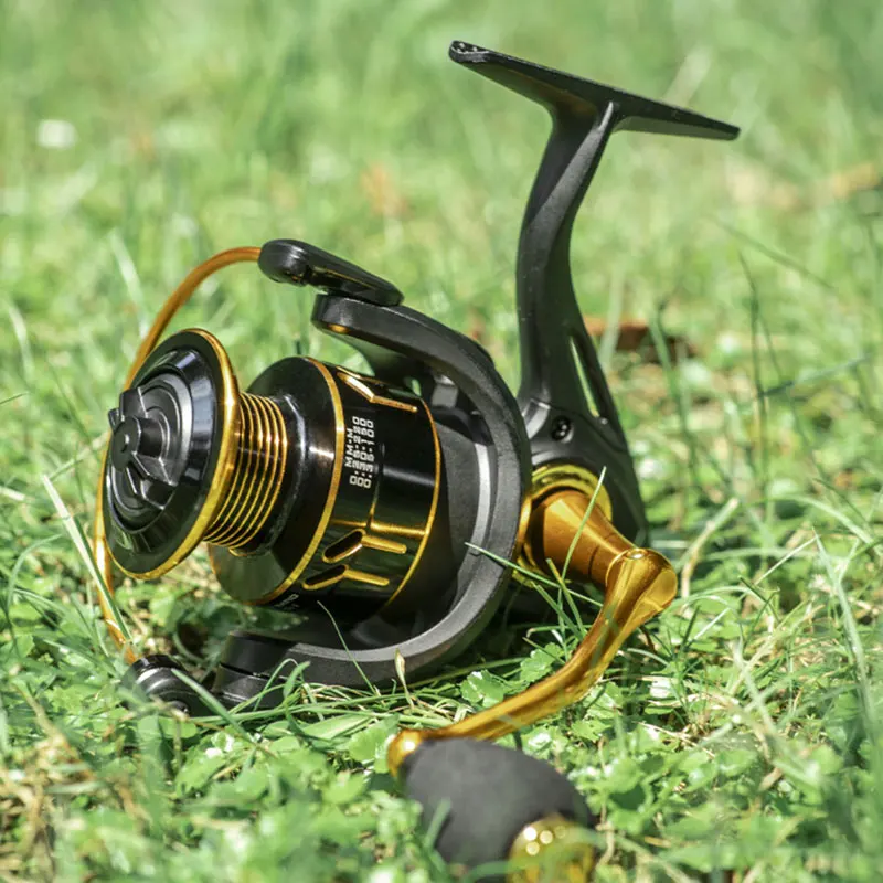 LINNHUE Spinning Reel X3 1000-7000 Metal Spool 5.0:1 4.7:1 Gear Ratio 8kg  Max Drag Interchangeable Eva Grip Light Weight Reel