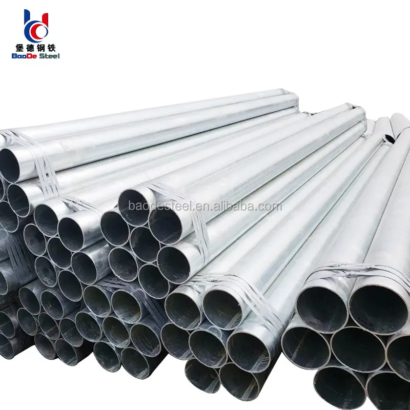 Tubos гальванизированная бесшовная стальная труба Hoophouse Tianjin Baode оцинкованная