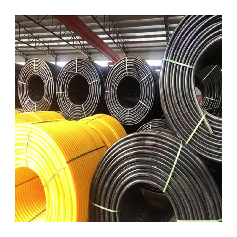 Hdpe 25mm  32mm 40mm Optic Duct Conduit Optical Fiber Cable Pipe  Underground Tele Communication Silicon Core