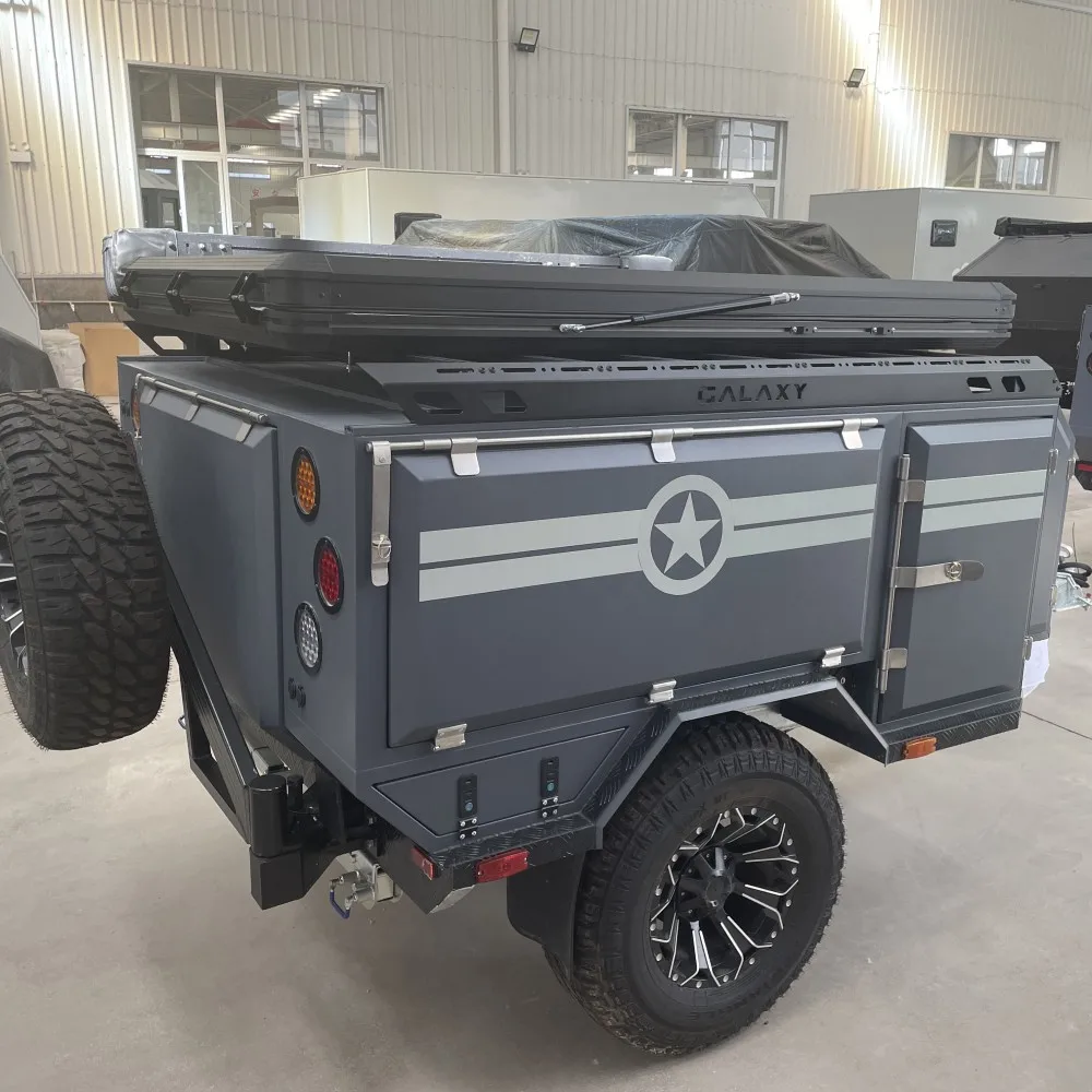 New Forward Folding Trailer Manufacturer Camper Trailer With Coil Suspension For Sale