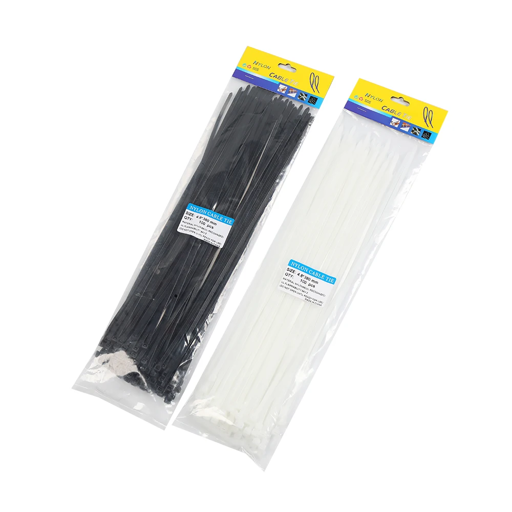 Manufacturers wholesale self-locking nylon cable 7 * 250 width 7.0 plastic cable bundling plastic cable bundling