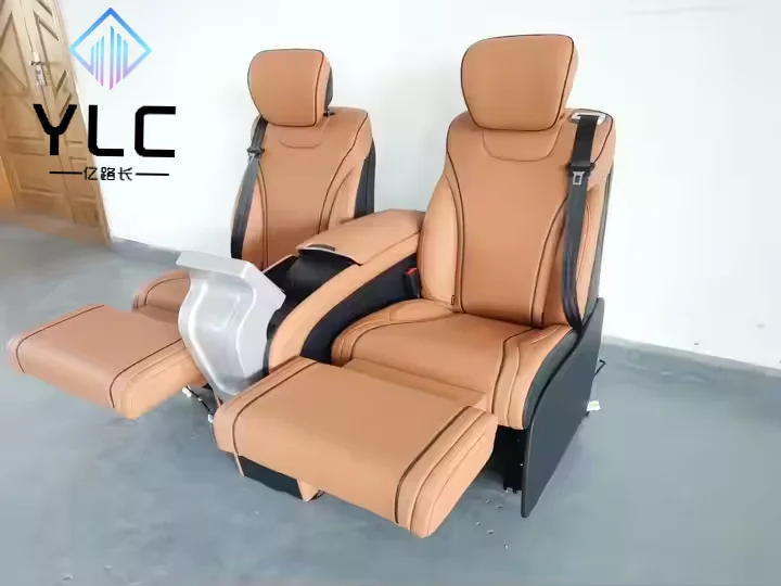 YLC Luxury Modified Captain Seat For G CLass with Central Console Electric Reclining Limousine Seats