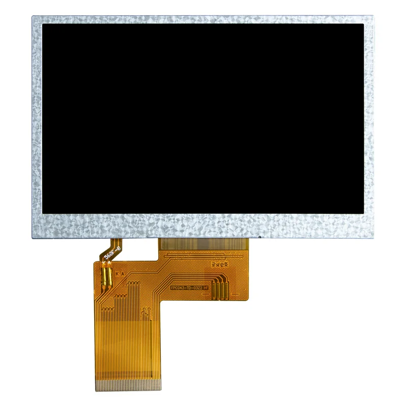 4.3 inch TN 480*272 40pin RGB interface CTP/RTP available for option TFT LCD display module