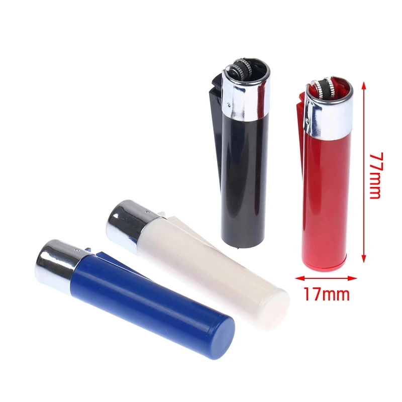 Portable Hidden Lighter Shape Pill Box Storage Organizer Safe Plastic Sealed Medicine Storage Case Bottle