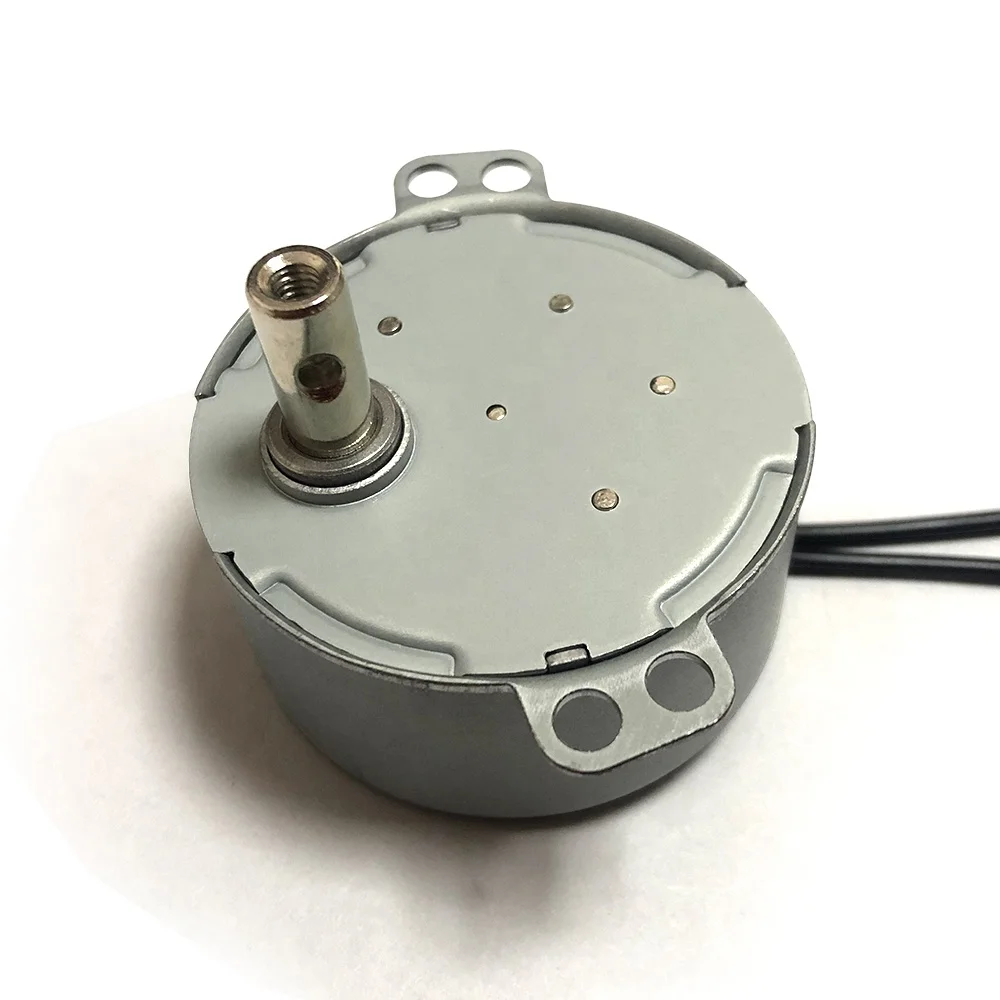 Sijiatech Large torque AC 220V 50Hz 60Hz 2.5/3rpm 4W miniature synchronous gear motor