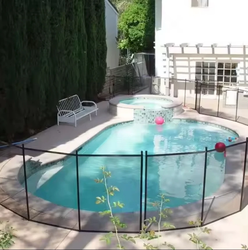 portable Odm Factory Portable Swimming Pool Safety Flexible Garden Fence