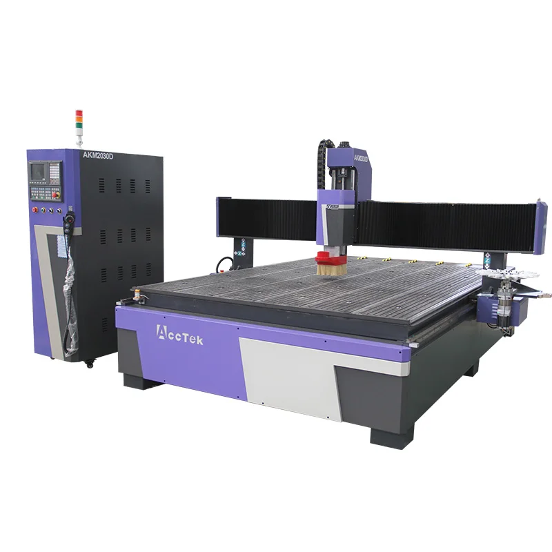 Automatic tool changer cnc router for cutting and engraving wood cnc router machine with carousel tool changer