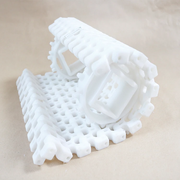 Low Price Straight Run Vegetable Washing Plastic Conveyor  Mesh Modular Belt Miniature Conveyor Belt For Packaging Industry